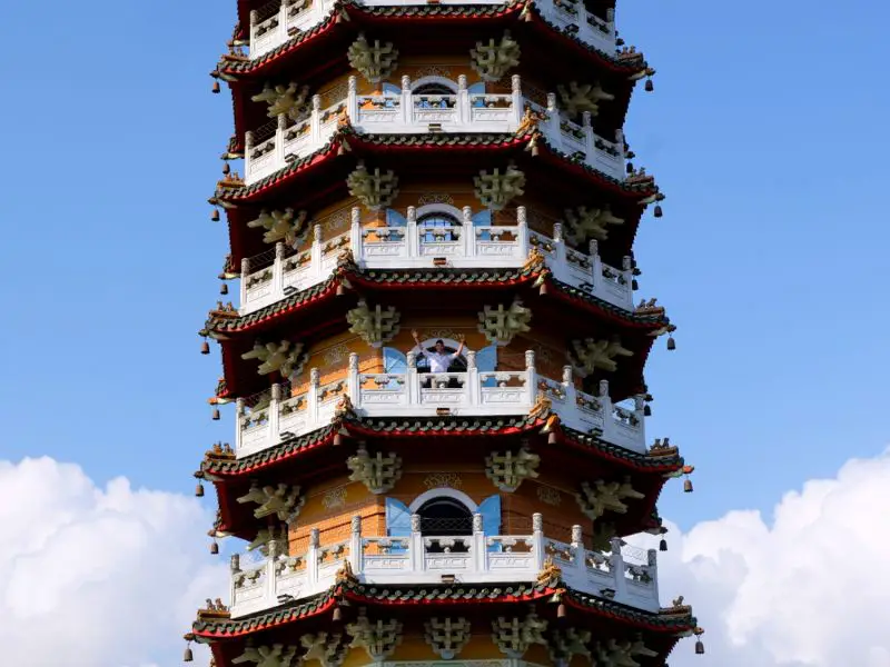 Cien Pagoda, Sun Moon Lake, Taiwan
