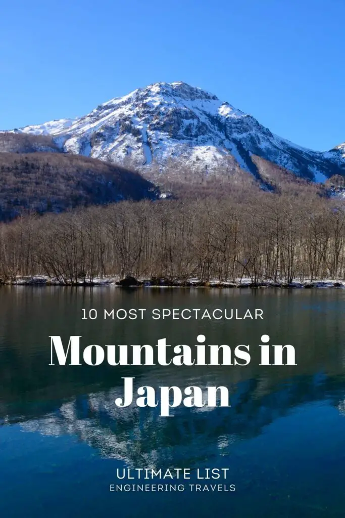 mountains in Japan