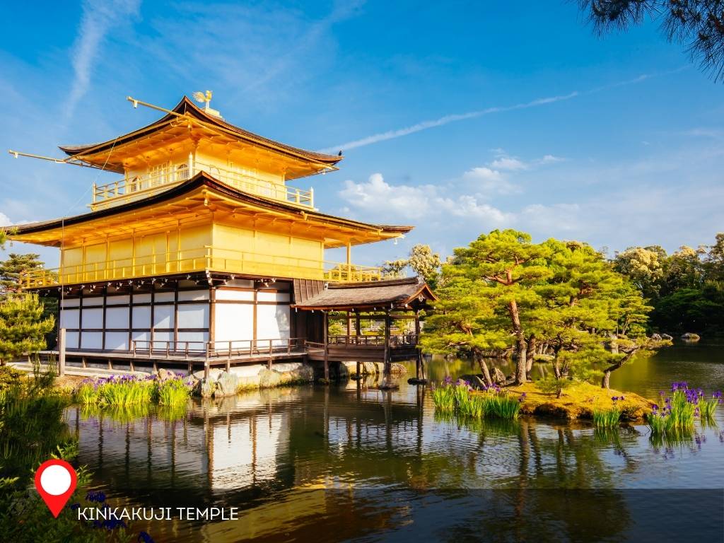 Kinkakuji Temple, Golden Pavillion, Kyoto, Japan