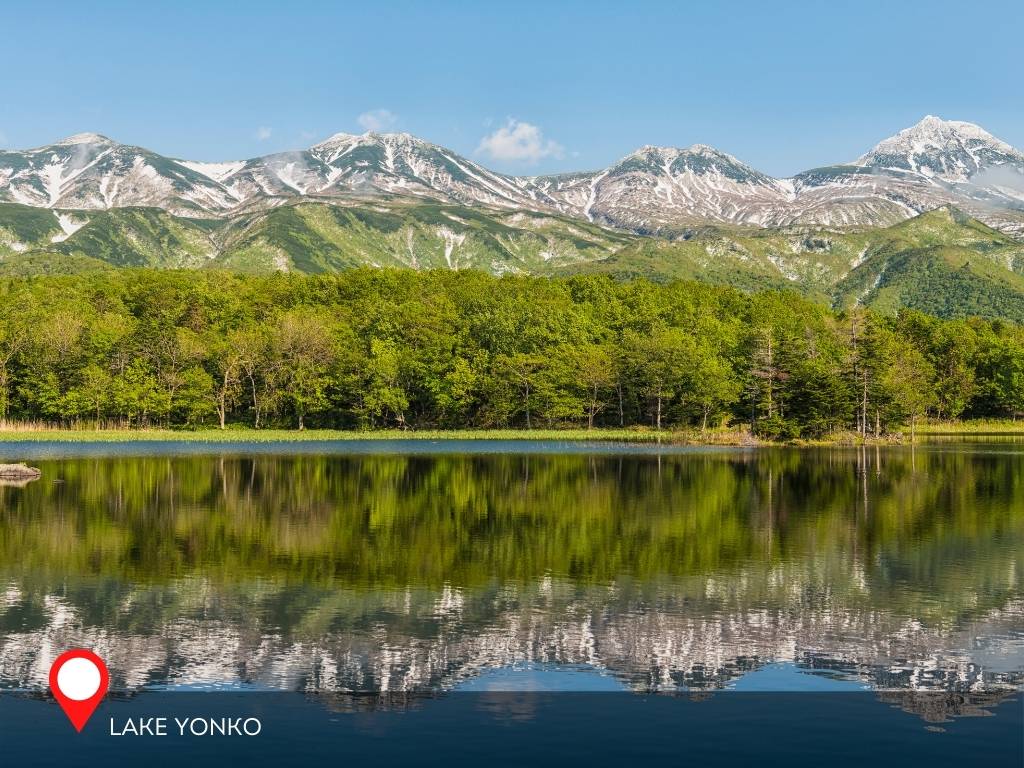 Lake Yonko, Shiretoko Five Lakes, Japan