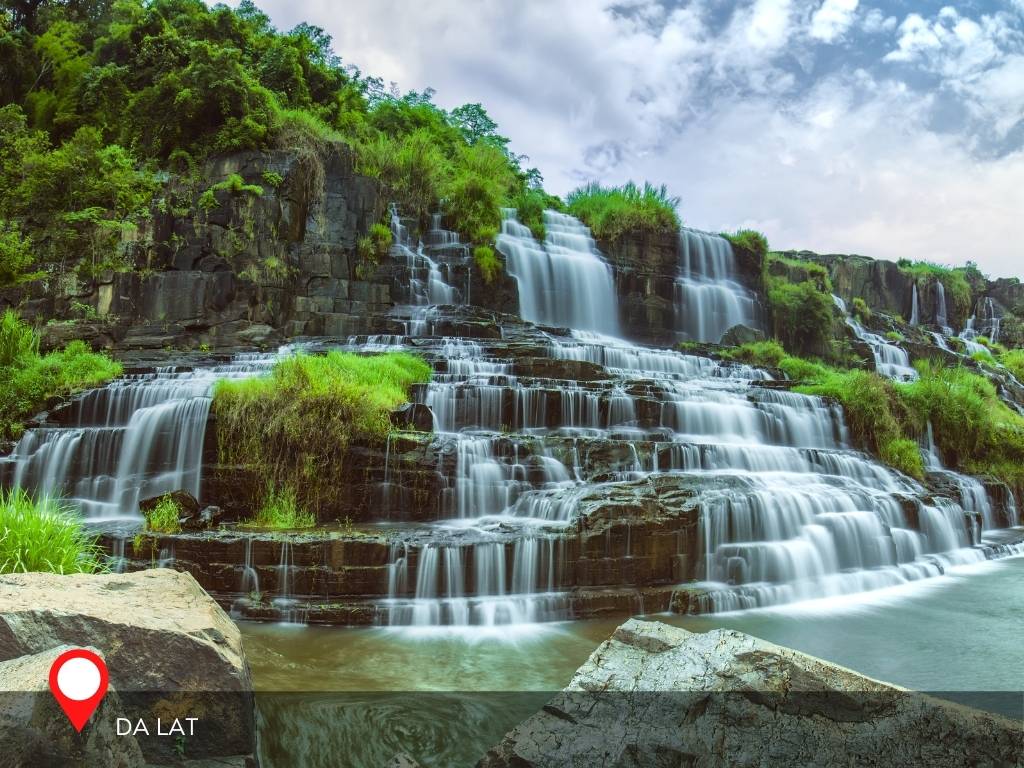 Pongour Falls, Da Lat, Vietnam