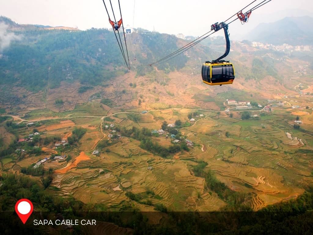 Rice Terraces, Fansipan Cable Car, Sapa, Vietnam