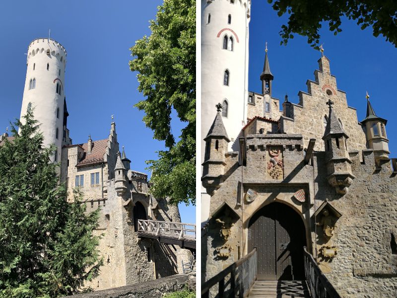 3 — The main castle of Lichtenstein Castle, Germany