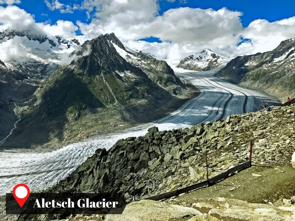 Aletsch Glacier, Swiss Alps