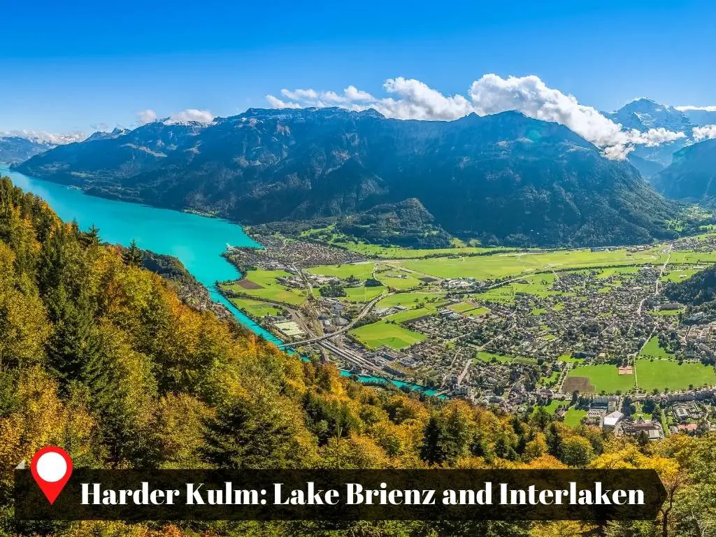 Lake Brienz, Harder Kulm, Switzerland