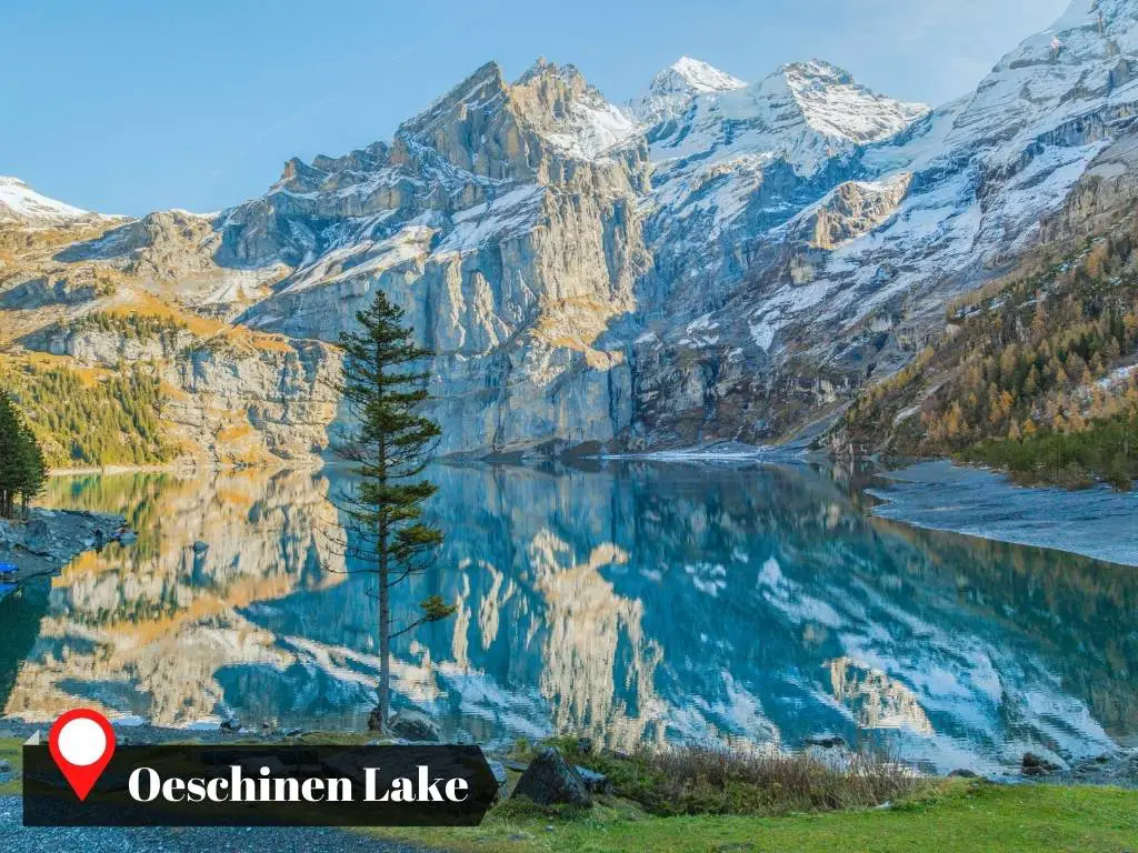 Oeschinen Lake, Swiss Alps