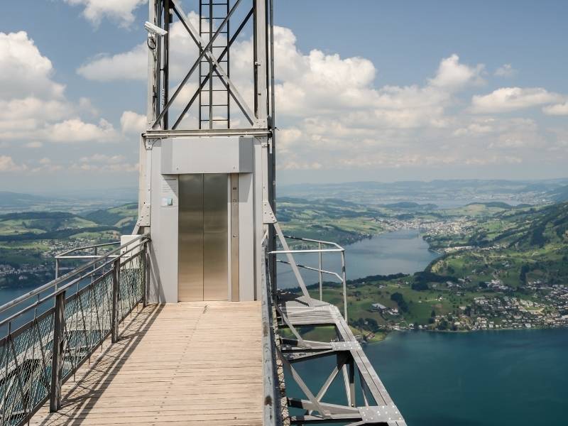 View from Hammetschwand Elevator