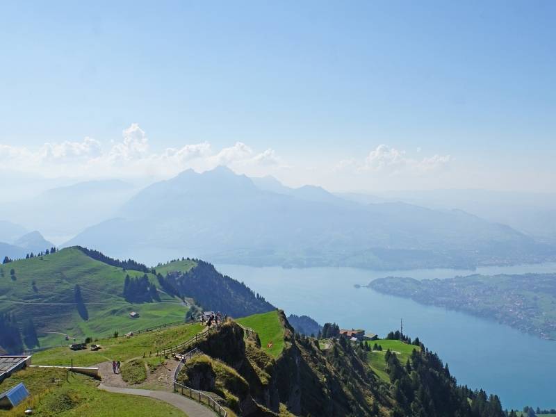 View from mount Rigi