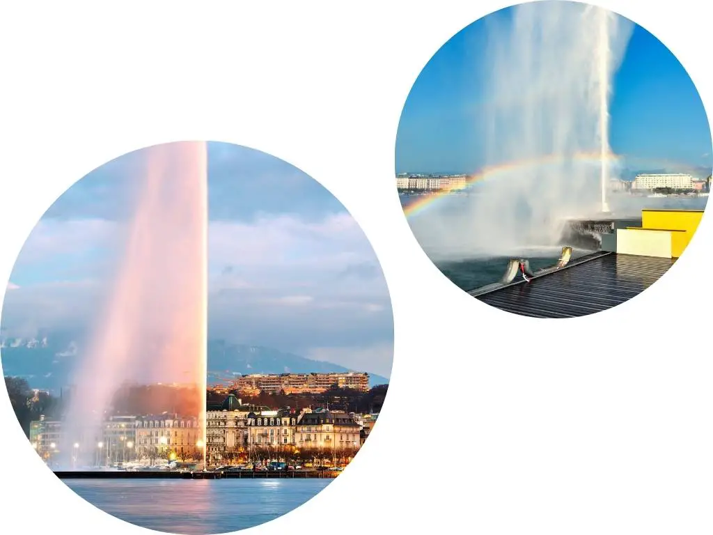 10 Reasons to visit Geneva: Jet D'eau Fountain