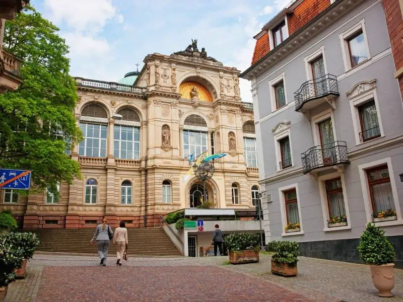 Baden-baden, a beautiful town in the Black Forest
