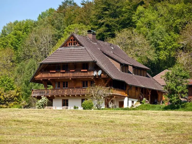 a house in Black Forest Open Air Museum