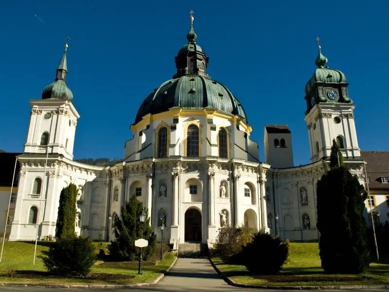 Ettal Abbey, Oberammergau, Itinerary, Bavarian Alps, Germany