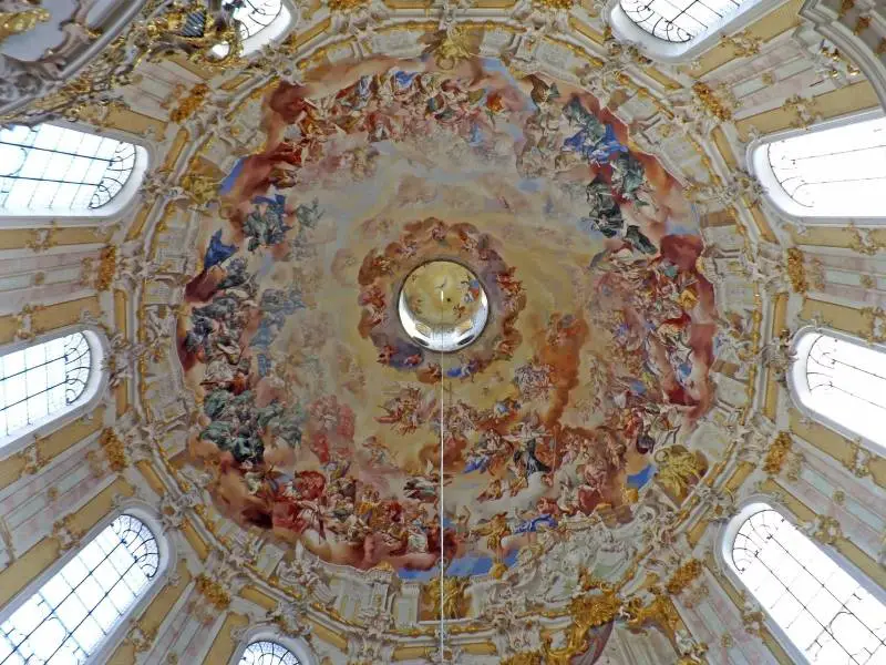 Dome of Ettal Abbey