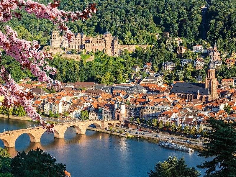 Heidelberg, a beautiful town near the Black Forest
