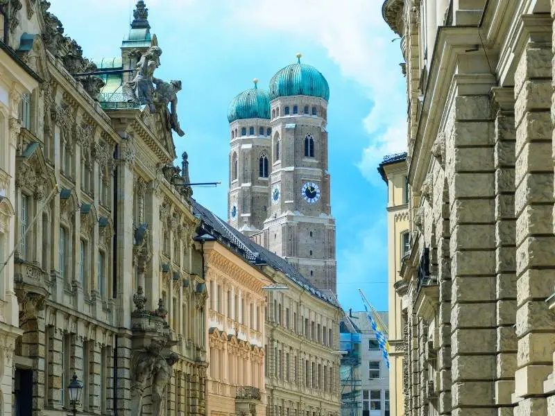 Munich, the biggest city in Germany closest to Neuschwanstein Castle