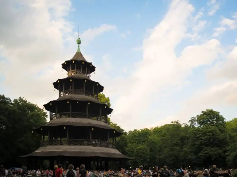 Beautiful Place in Munich 25 Chinese Tower in English Garden
