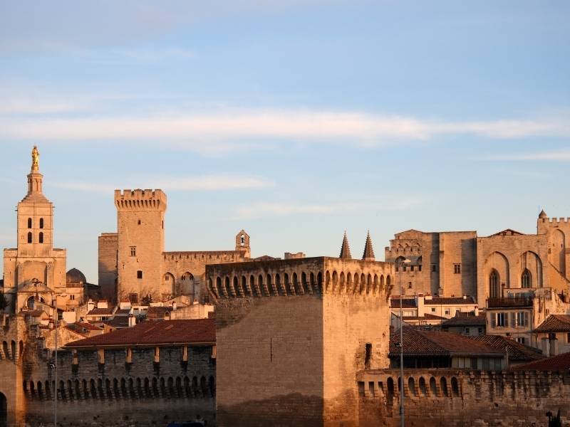 Avignon France, Ramparts and the city, Reason to Visit Avignon