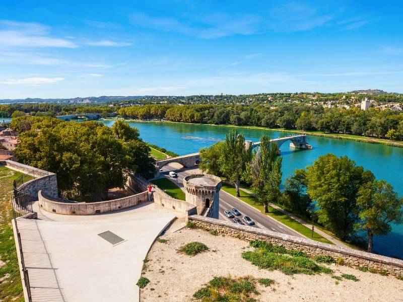 Avignon France, Jardin des Doms View Point, Reason to visit Avignon