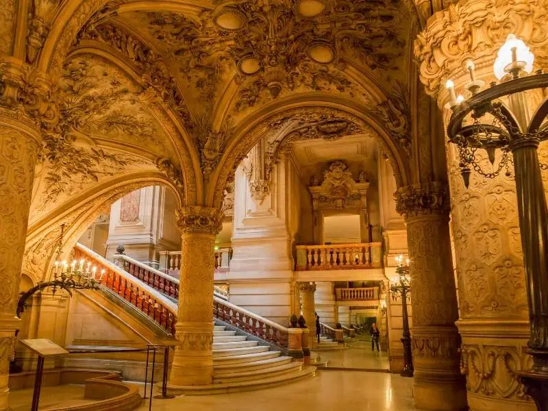 What makes Paris worth visiting - Palais Garnier grand staircase