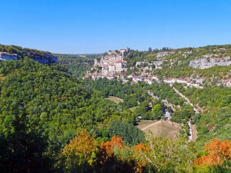 Rocamadour, France - Cite Medievale Viewpoint