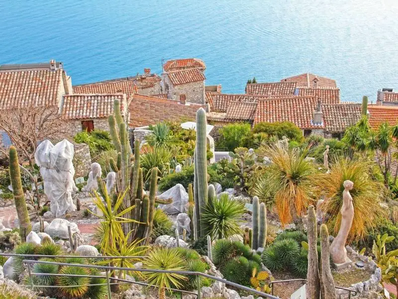View from the Exotic Garden in Eze Village