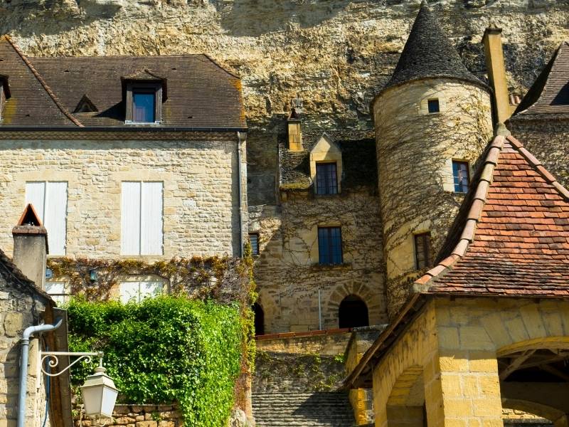 Domme France, Houses in La Roque-Gageac