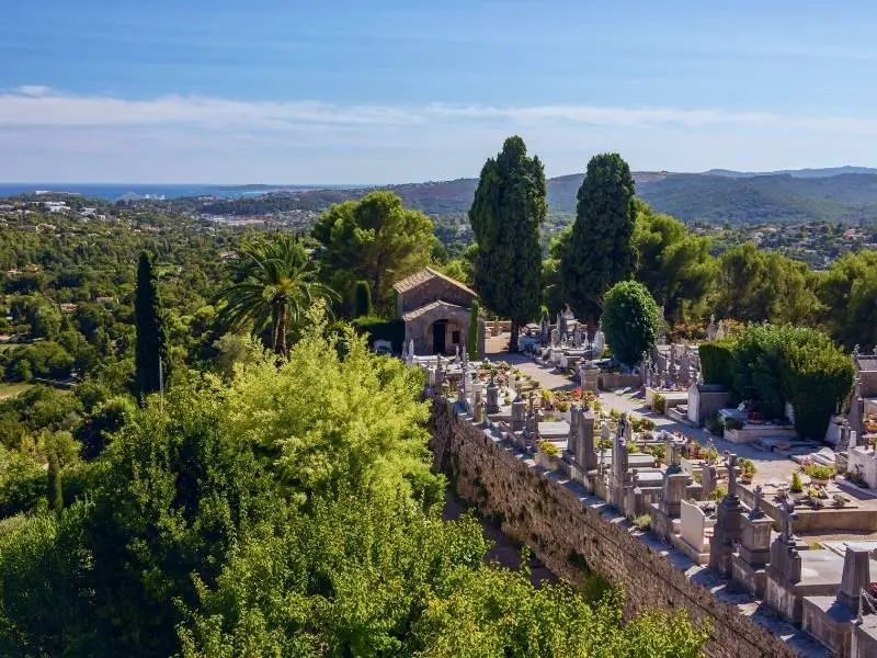 Saint-Paul-de-Vence France, Saint-Paul de Vence Cemetery