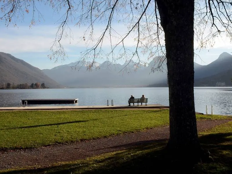 Annecy France, Peaceful mornings in Lake Annecy