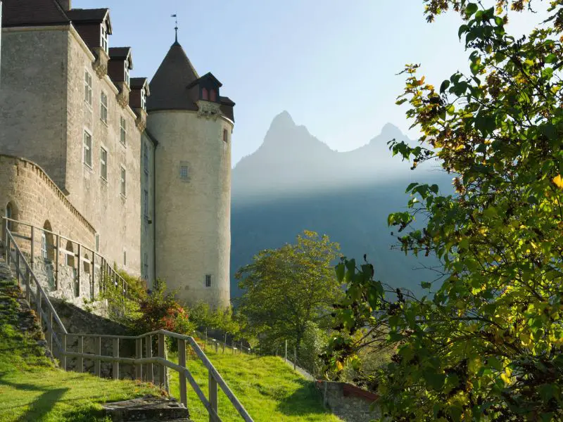 Gruyeres Switzerland, Gruyeres Castle