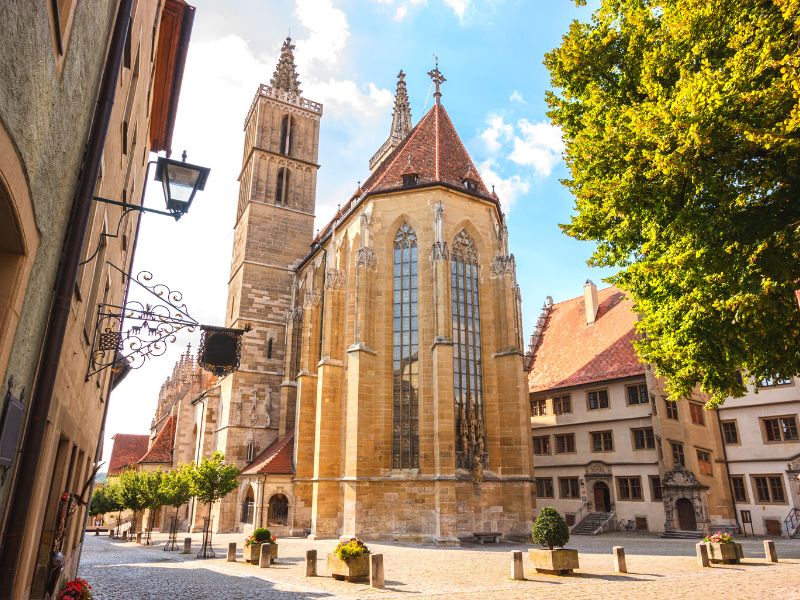 Rothenburg Germany, Saint James Church
