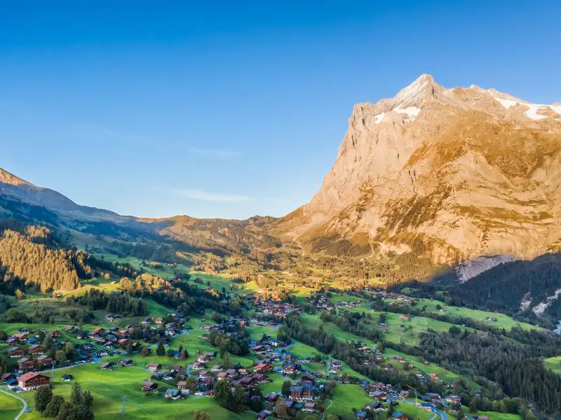 Villages In The Swiss Alps, Grindelwald