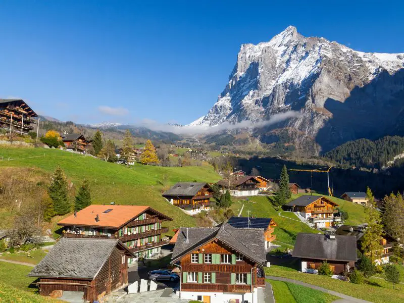 Villages In The Swiss Alps, Grindelwald