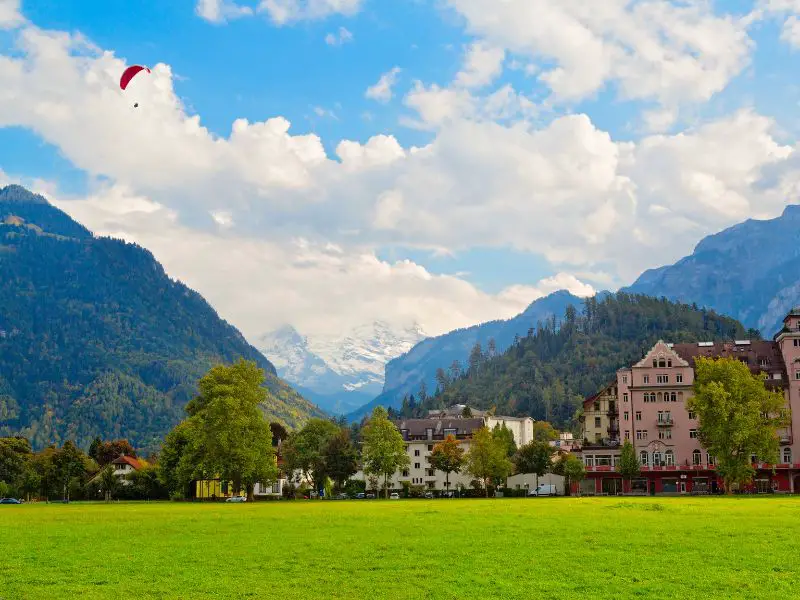Villages In The Swiss Alps, Interlaken