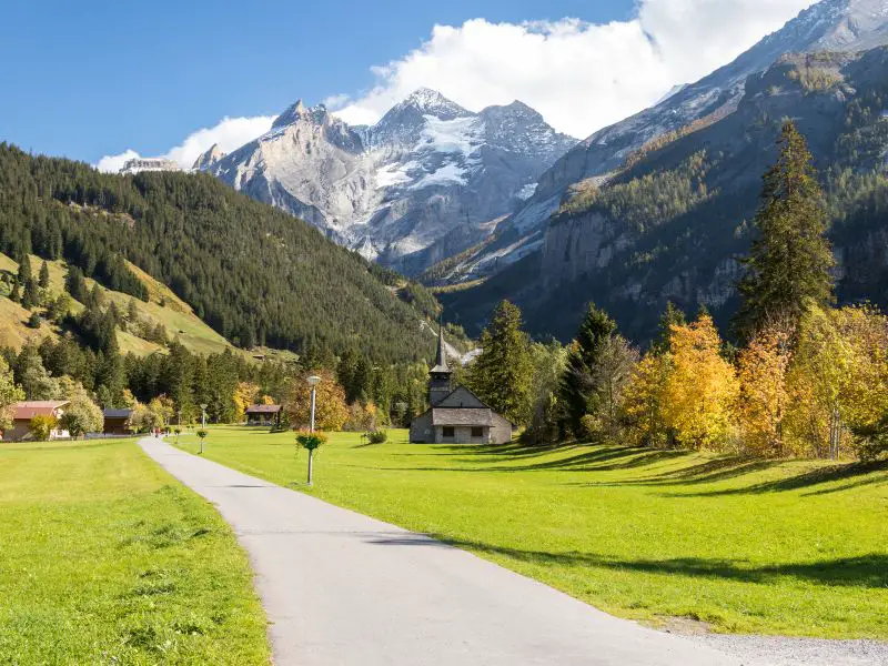 Villages In The Swiss Alps, Kandersteg