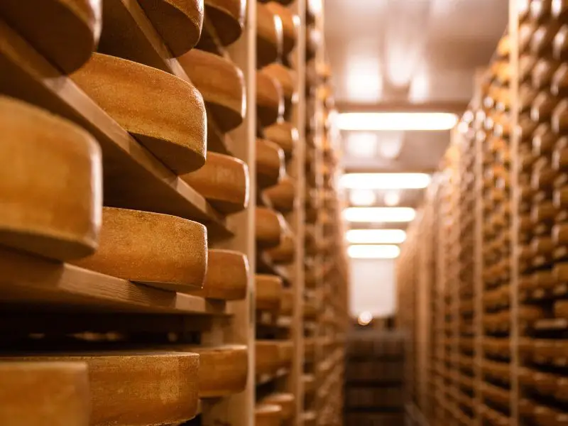 Gruyeres Switzerland, Gruyeres Cheese Shelf