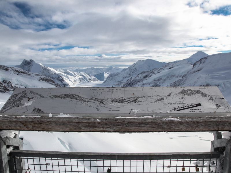 8 of 14 days in Switzerland (itinerary), visiting Jungfraujoch from Interlaken