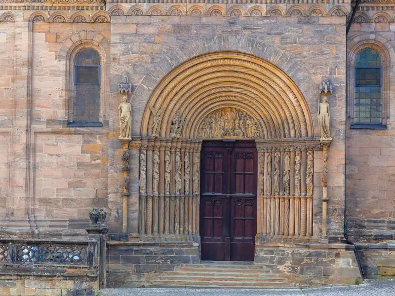 The portal of Bamberg Cathedral