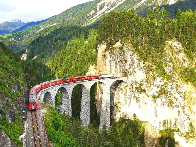 Historic Train, Davos, Switzerland