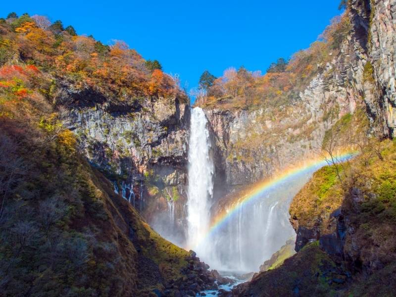 Kegon Falls and Lake Chuzenji, Nikko, Tochigi, Japan