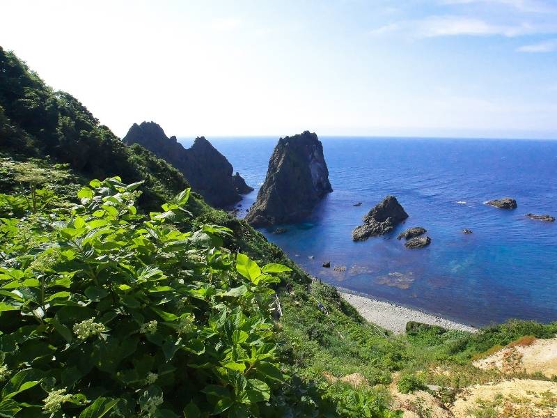 Shimamui Coast, Shakotan Peninsula, Hokkaido, Japan