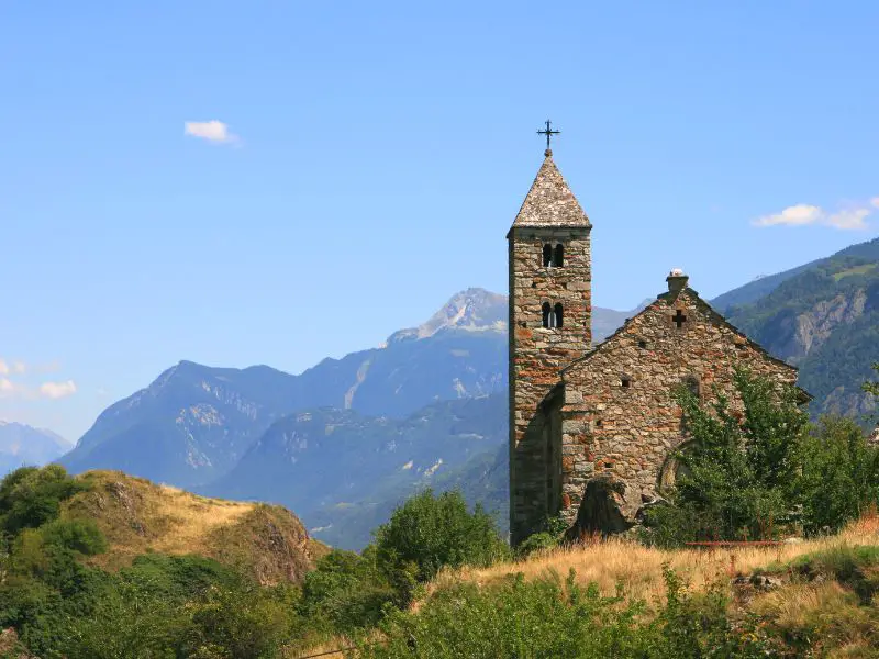 Tous les Saints Chapel, Sion, canton of Valais, Switzerland