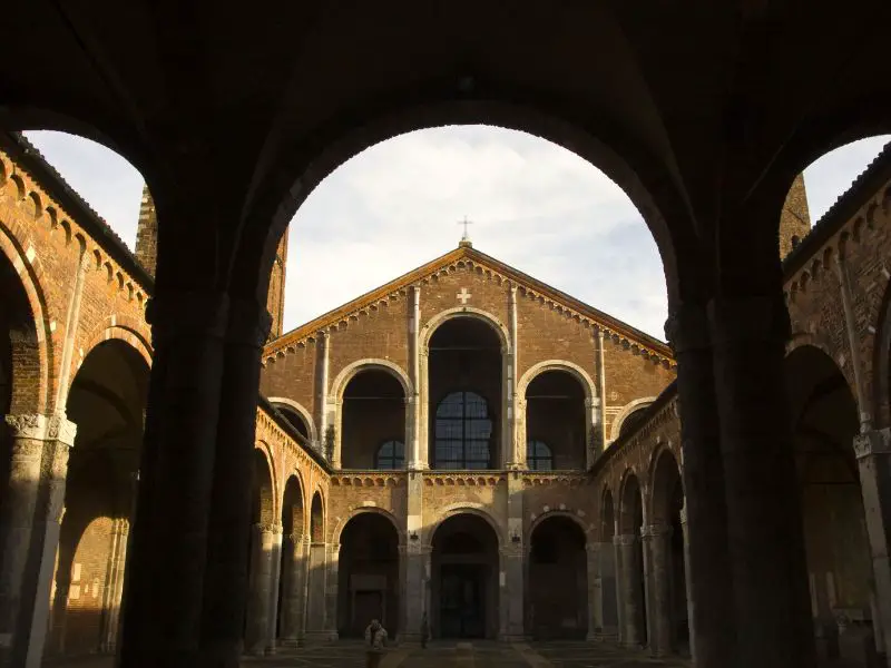 Milan Italy, Basilica di Sant'Ambrogio