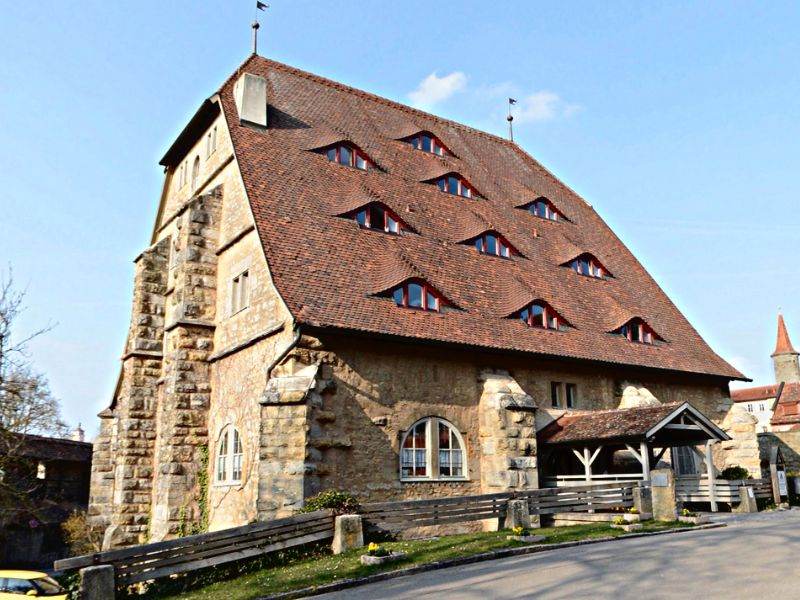 Rossmühle in Rothenburg ob der Tauber, Germany