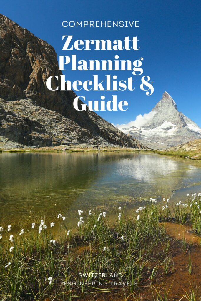 Zermatt Planning Checklist & Guide Summer, Autumn, Spring