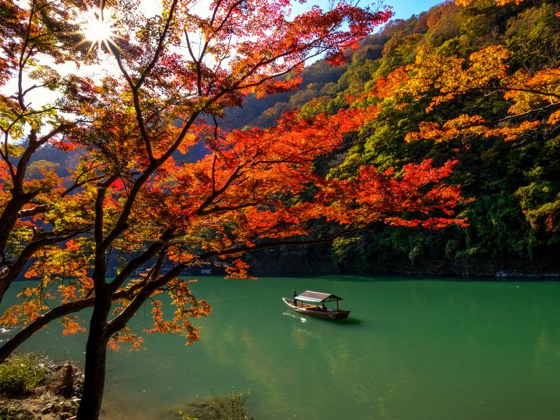 Hozugawa River, Arashimaya — Reason to visit Kyoto, Japan